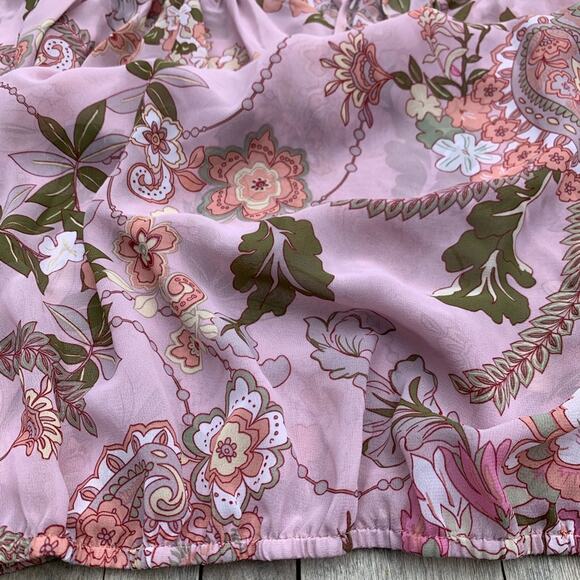 SOHO JEANS NY&CO FLORAL TOP SIZE XS - Picture 7 of 11